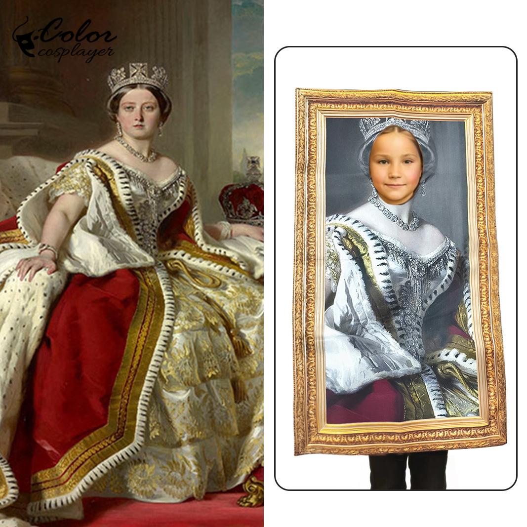 Cosplay Prop Painting - Color Cosplayer Funny Oil Painting Costume