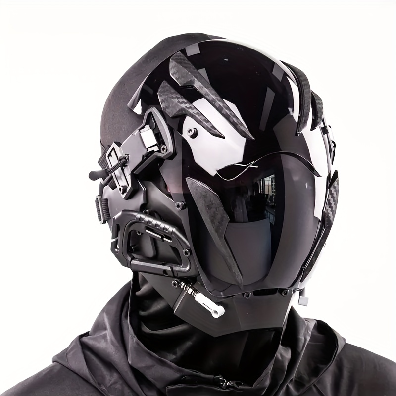 Cosplay Prop Designer - Cyberpunk Futuristic Mask, Premium Unique Helmet