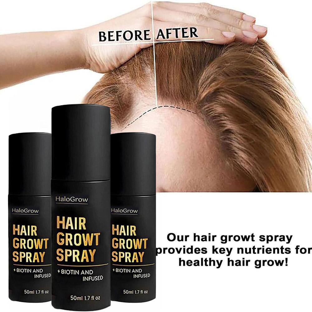 Hair Spray Color - Natural Hair Growth Spray With Ginger
