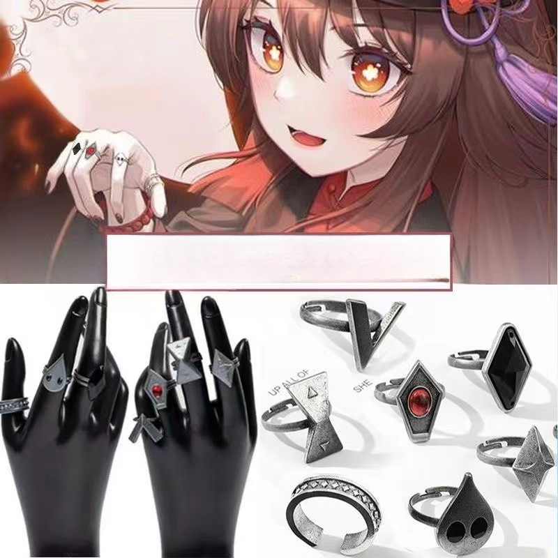 Cosplay Prop Designer - Genshin Impact Hu Tao Ring Cosplay
