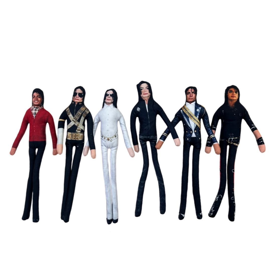 Evoker Cosplay Prop - 1-6pcs Michael Jackson Cosplay Prop Doll