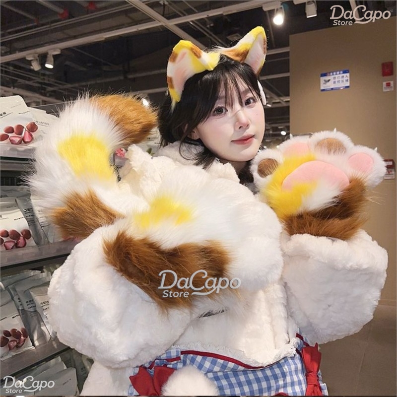 Kig Kigurumi Calico Cat Furry  - đánh giá và giá Cosplay Prop Kit
