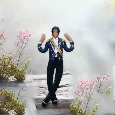New Style Michael Jackson Cosp - đánh giá và giá Evoker Cosplay Prop