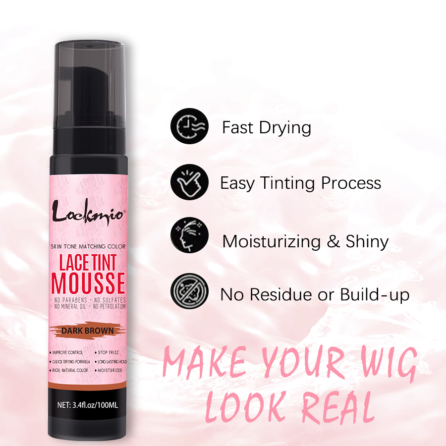 LOCKMIO 100ml Wig Tint Foam Mi - đánh giá và giá Hair Spray Color