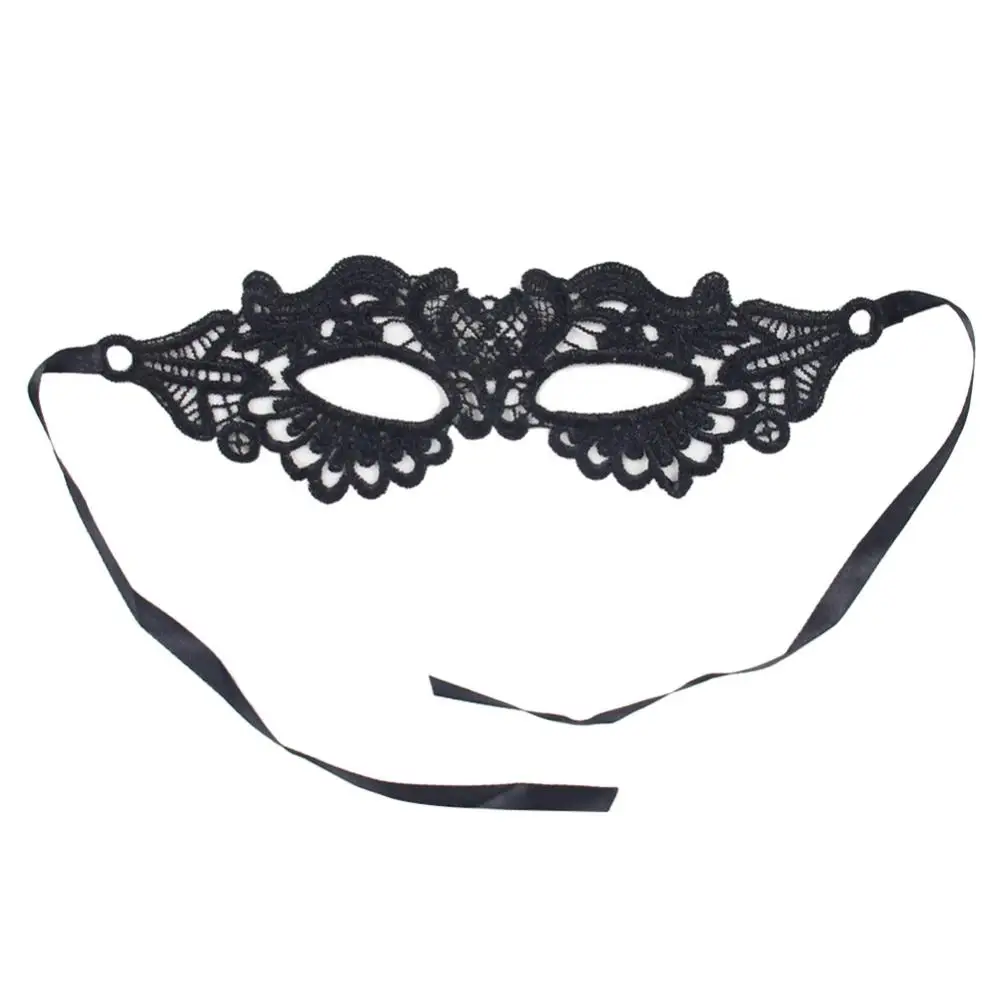 Black Sexy Women Hollow Lace M - đánh giá và giá Cosplay Prop Kit