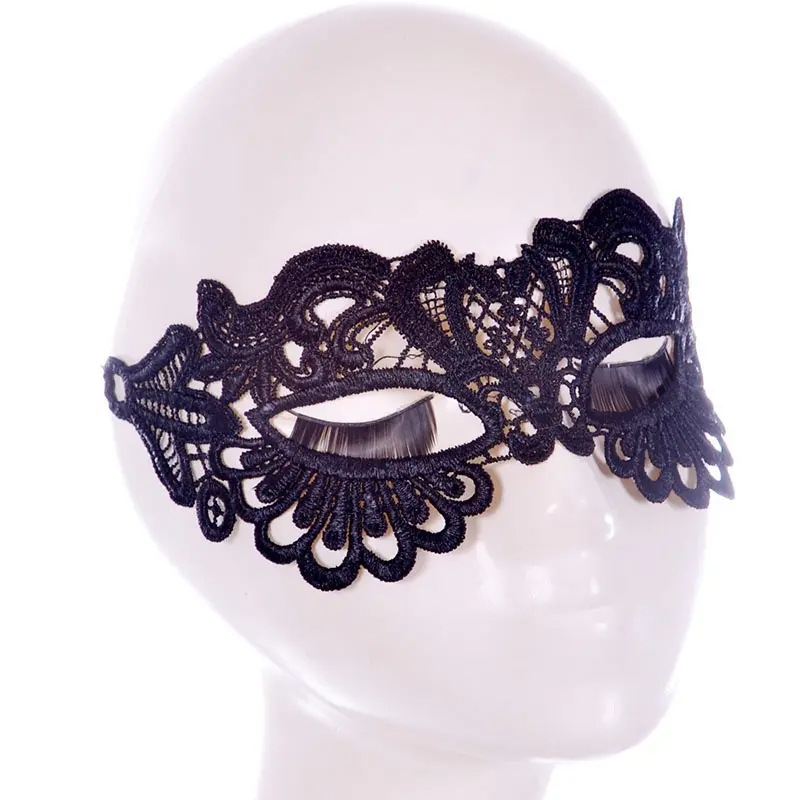 Black Sexy Women Hollow Lace M - đánh giá và giá Cosplay Prop Kit