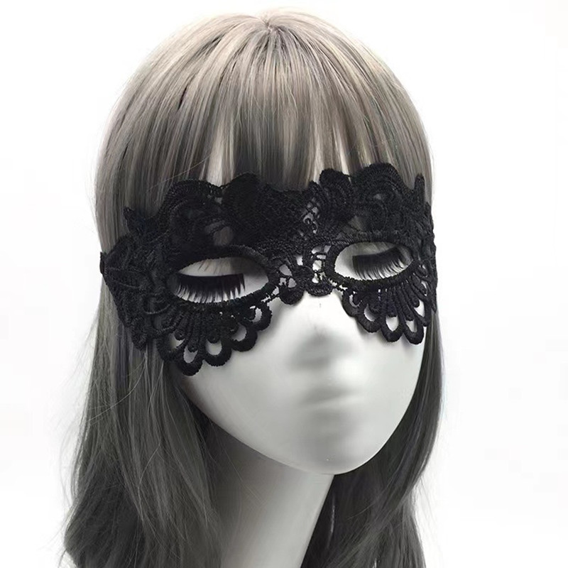 Black Sexy Women Hollow Lace M - đánh giá và giá Cosplay Prop Kit