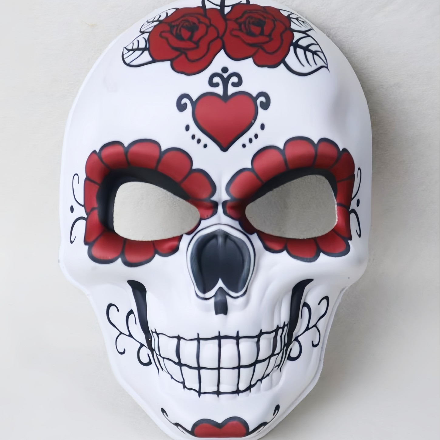Day of the Dead Mask Colorful  - đánh giá và giá Cosplay Props Eva Foam