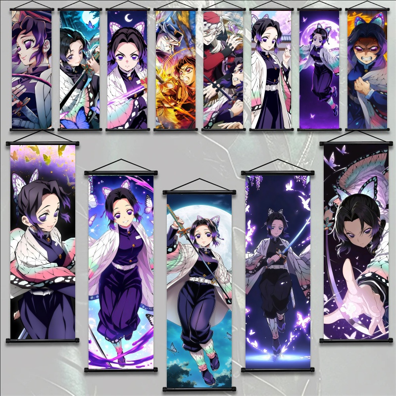 Shinobu Kocho Demon Slayer Art - đánh giá và giá Anime Cosplay Prop