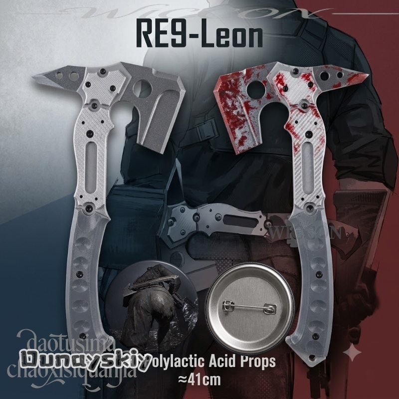Leonn High Quality Fake Tactic - đánh giá và giá Cosplay Prop Axe