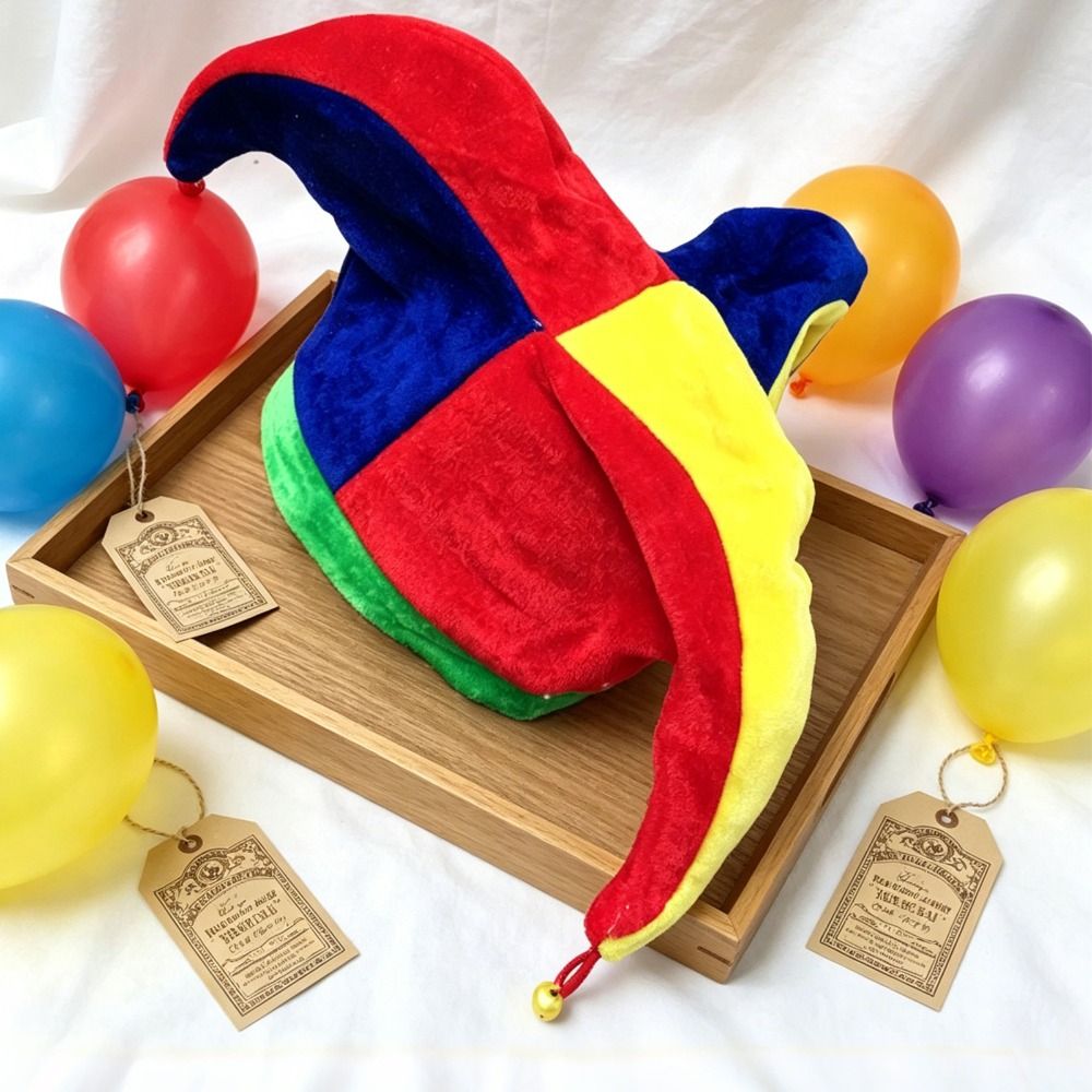 Cap Prop Multicolor Clown Hat  - đánh giá và giá Cosplay Prop Designer