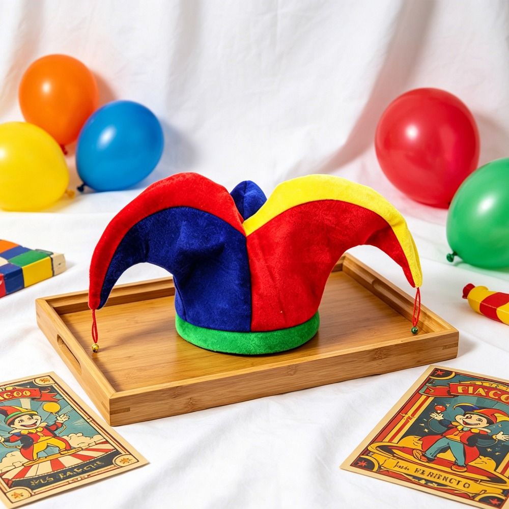 Cap Prop Multicolor Clown Hat  - đánh giá và giá Cosplay Prop Designer