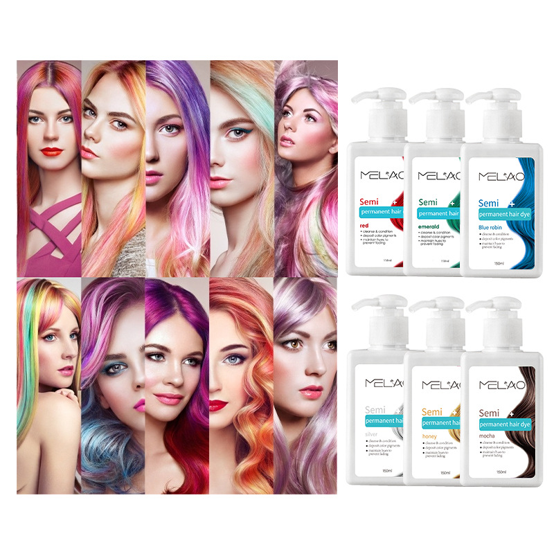 MELAO 3-in-1 Color Depositing  - đánh giá và giá Hair Spray Color