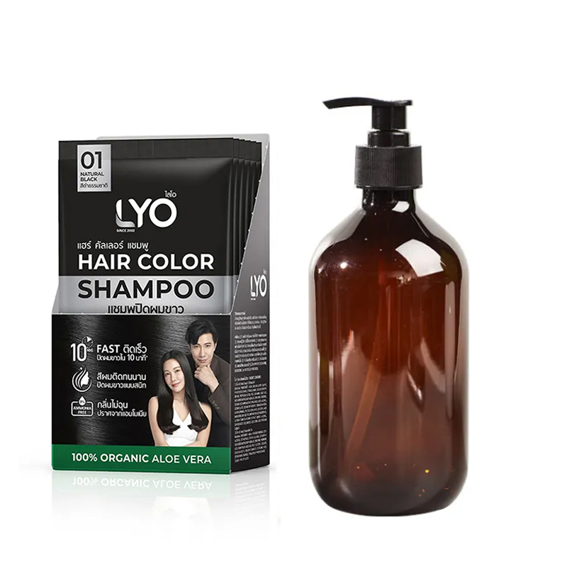 Lyo Natural Plant Hair Dyeing  - đánh giá và giá Hair Spray Color