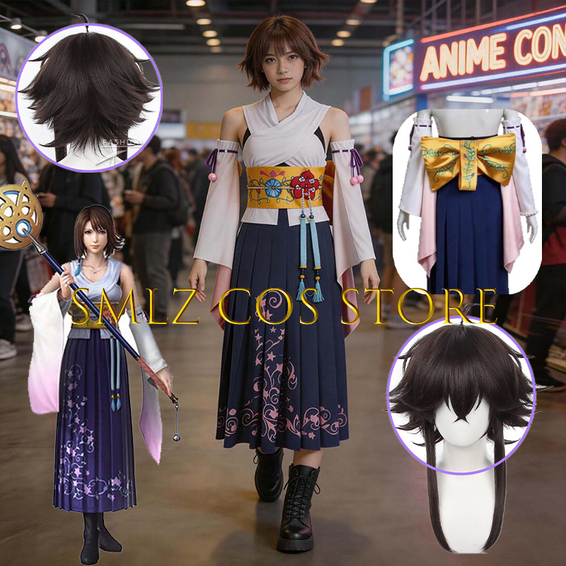Smlz FFX Yuna Cosplay Anime FF - đánh giá và giá Cosplay Props