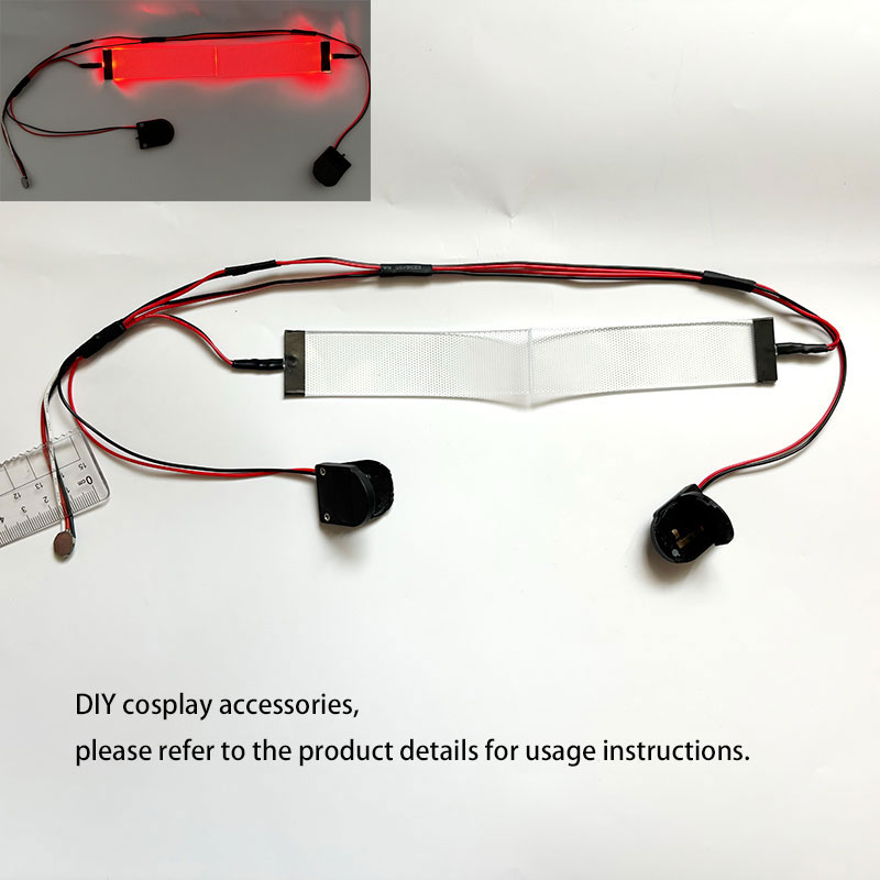 Red Flexible Bendable DIY LED  - đánh giá và giá Cosplay Prop Kit