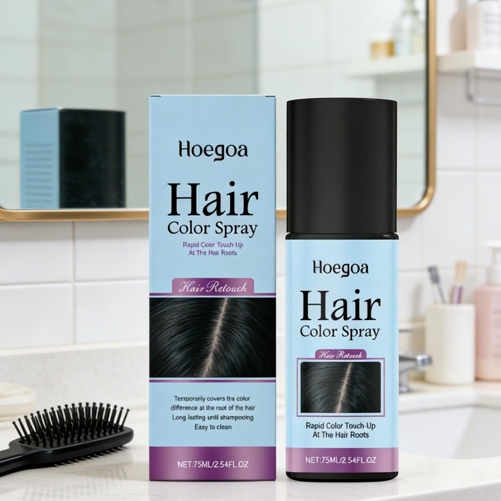 Hoegoa Hair Color Spray Hair S - đánh giá và giá Hair Spray Color