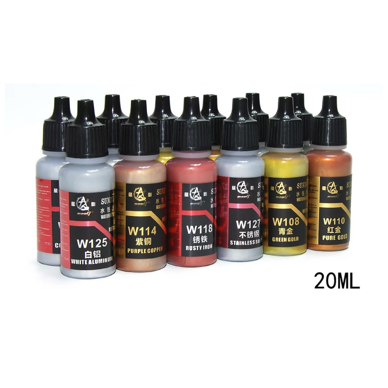 SUNIN 7 W101-124 20ml Eco-frie - đánh giá và giá Metallic Spray Paint