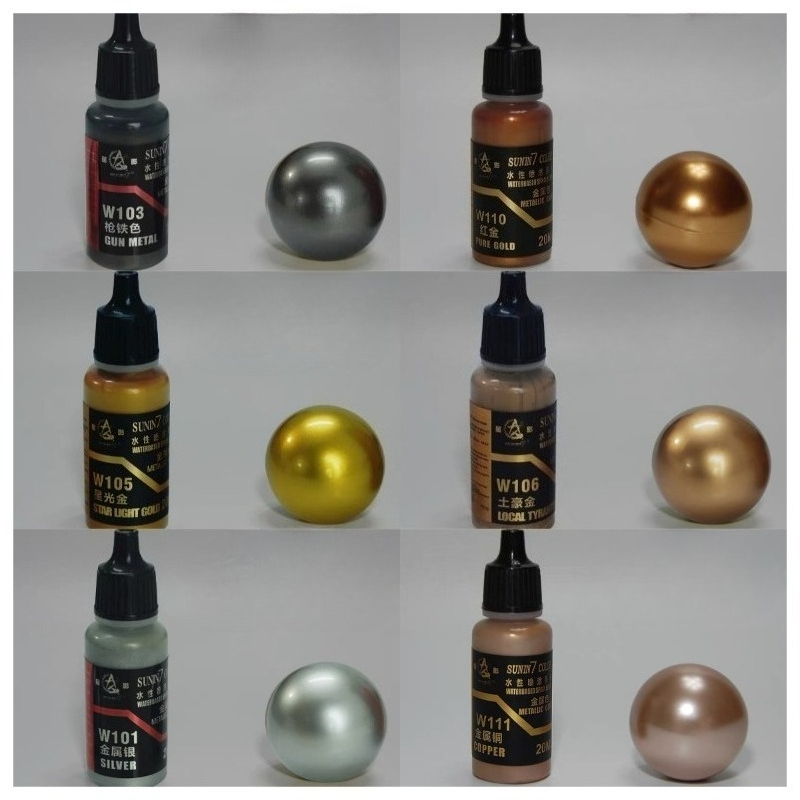 SUNIN 7 W101-124 20ml Eco-frie - đánh giá và giá Metallic Spray Paint