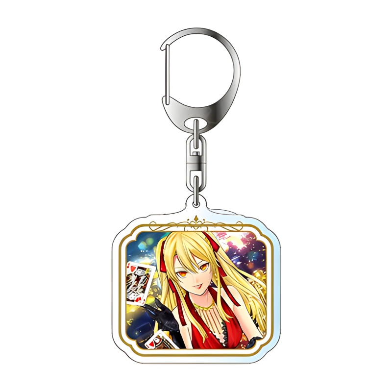 Kakegurui Anime Acrylic Pendan - đánh giá và giá Cosplay Prop Painting