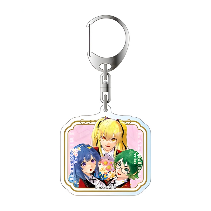 Kakegurui Anime Acrylic Pendan - đánh giá và giá Cosplay Prop Painting