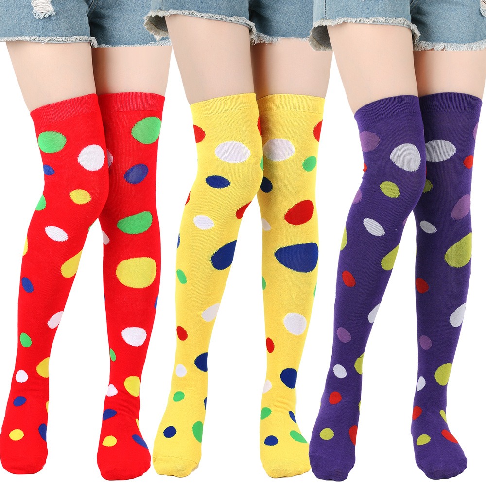 Cartoon Polka-dot Cow Stocking - đánh giá và giá Cosplay Prop Designer
