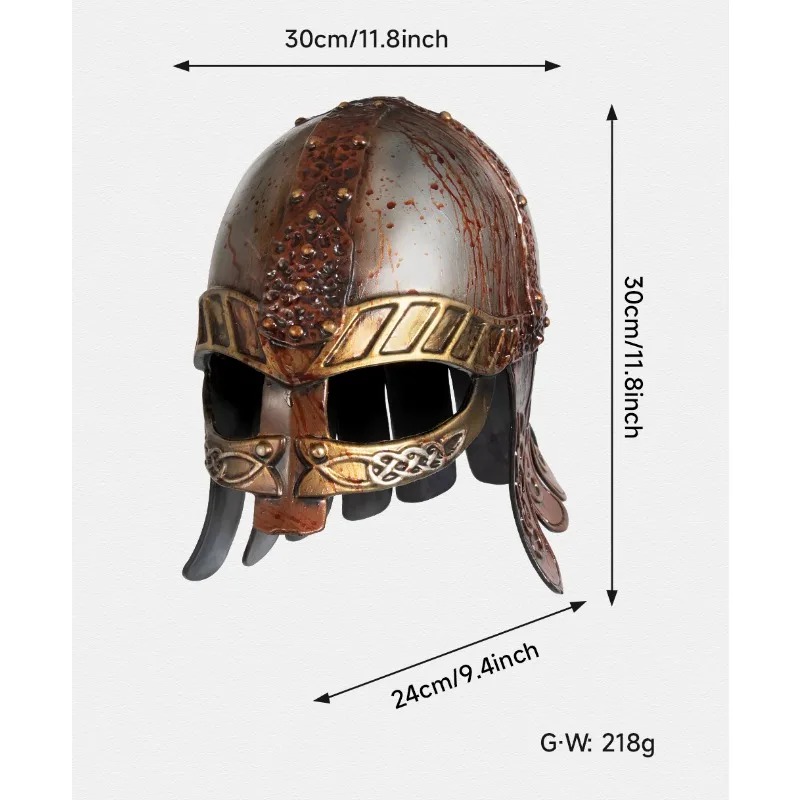 2026 New Viking Helmet Medieva - đánh giá và giá Cosplay Props Eva Foam