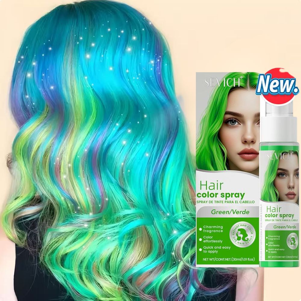 8 Colors Hair Color Spray Disp - đánh giá và giá Hair Spray Color
