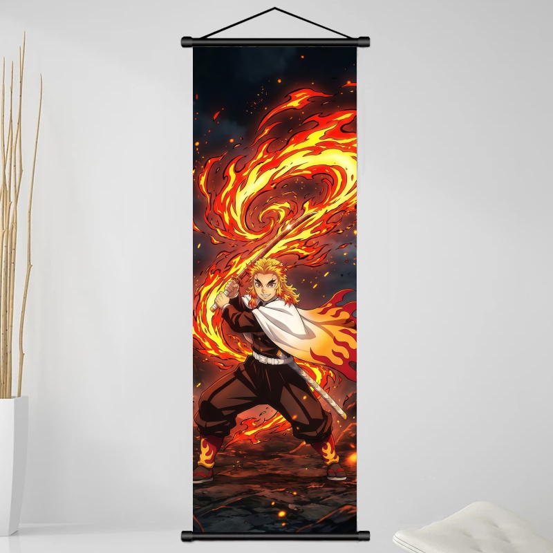 Demon Slayer Kyojuro Rengoku H - đánh giá và giá Anime Cosplay Prop