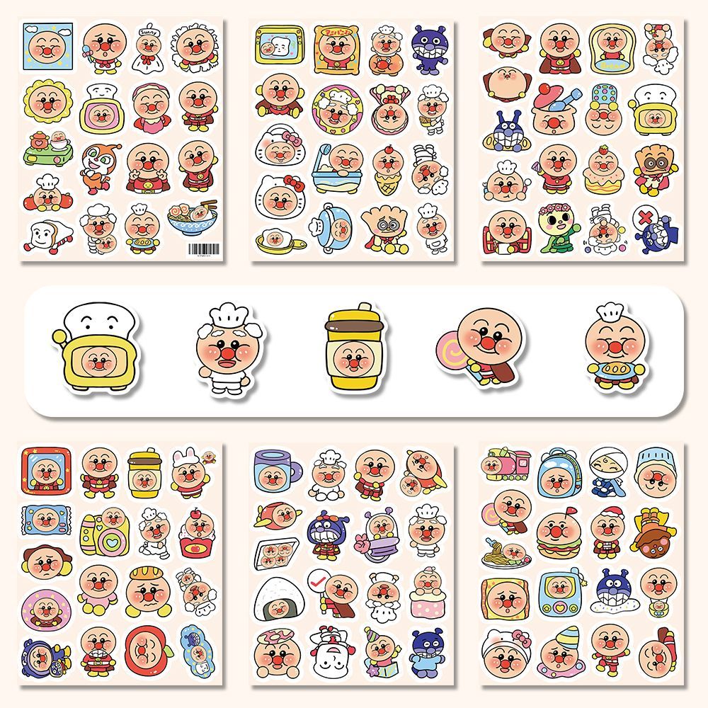 Cute cartoon sticker notebook  - đánh giá và giá Cosplay Prop Painting