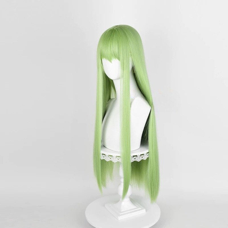 Anime CC Cosplay Green Wig Lon - đánh giá và giá Prop De Cosplay