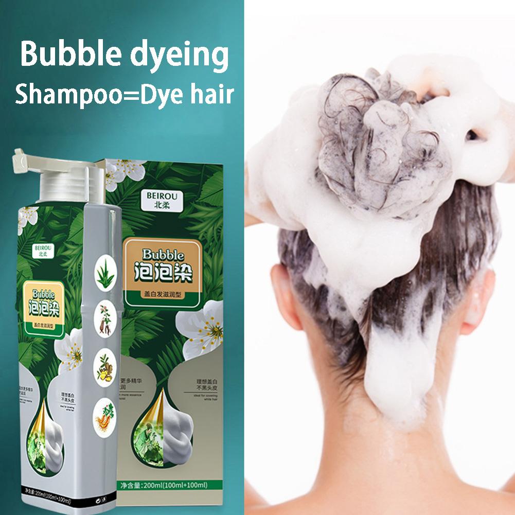 Bubble Hair Dye Shampoo Plant  - đánh giá và giá Hair Spray Color