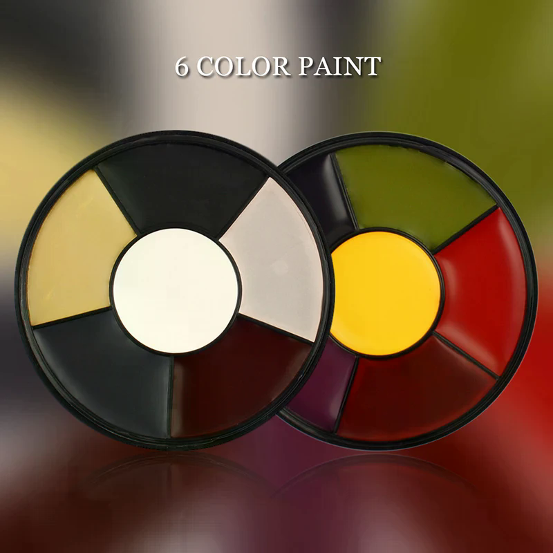 6 Colors Water-soluble Face Bo - đánh giá và giá Cosplay Prop Painting