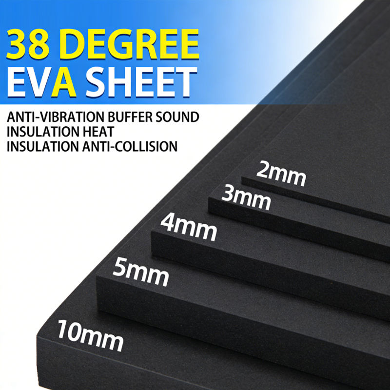 38-Degree Black EVA Foam Board - đánh giá và giá Cosplay Props Eva Foam