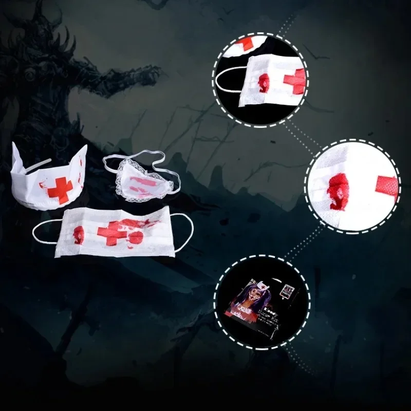 3pcs/Set Halloween Bloody Nurs - đánh giá và giá Cosplay Prop Kit