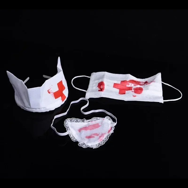 3pcs/Set Halloween Bloody Nurs - đánh giá và giá Cosplay Prop Kit
