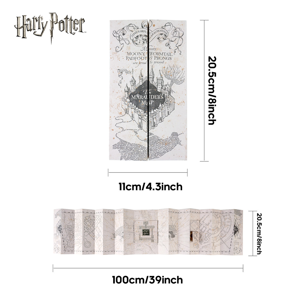 1PC Map Of The Marauder's Scho - đánh giá và giá Cosplay Props